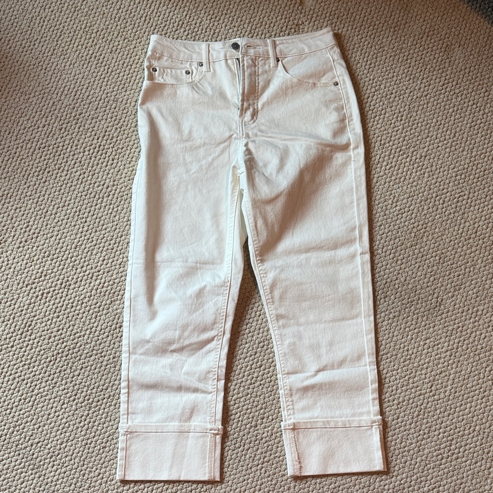 Frye— women’s cuffed crop jeans, size 4/27